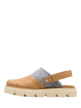 SOREL Rein CB Slingback Clogs, Tan/Grey