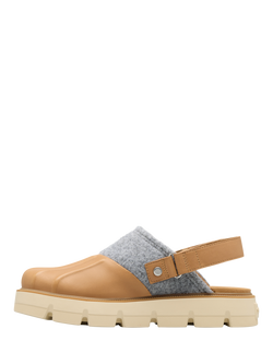 SOREL Rein CB Slingback Clogs, Tan/Grey - view 2, Tan/Grey