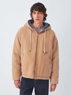 Dubbleware Cavva Hooded Work Jacket, Brown, Brown