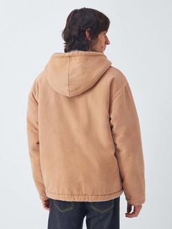 Dubbleware Cavva Hooded Work Jacket, Brown - view 2, Brown