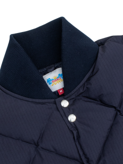 Dubbleware Dubble Down Quilted Gilet, Navy - view 2, Navy