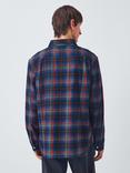 Dubbleware Chunky Weave Check Work Shirt, Blue