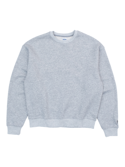 Dubbleware Crew Neck Sweatshirt, Ash Heather Grey, Ash Heather Grey