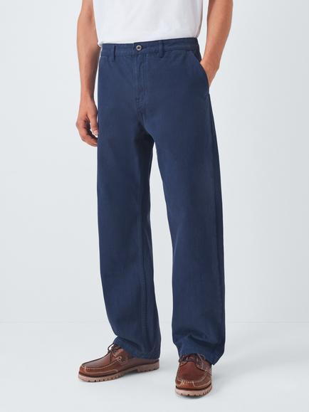 Dubbleware Patch Pants, Navy, Navy