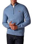 Paul Smith Zebra Half Zip Cotton Blend Jumper