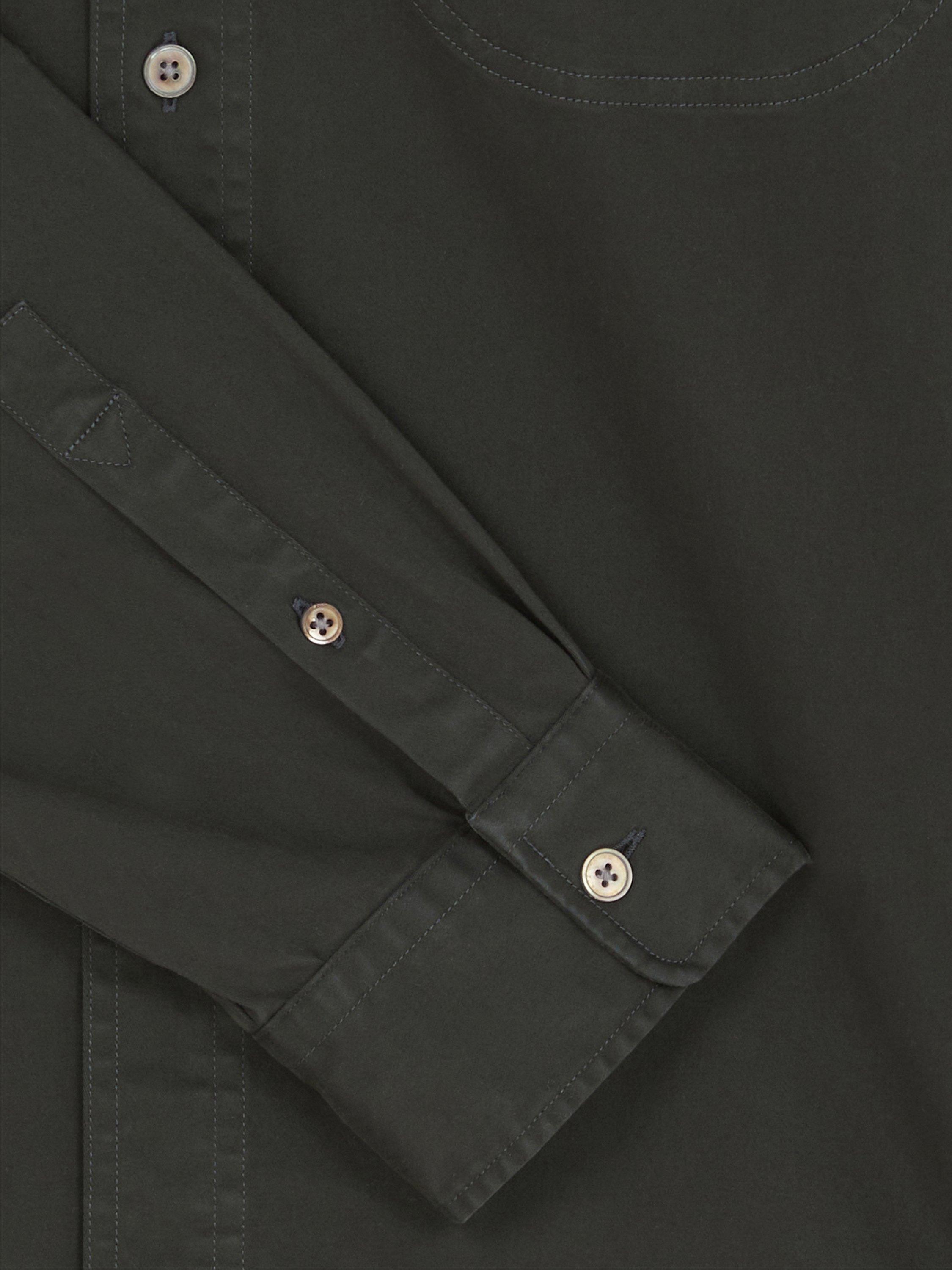Product image 3 of 4, which shows Paul Smith Long Sleeve Cotton Blend Shirt, Green, S