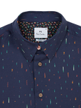Paul Smith Patterned Cotton Blend Shirt