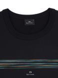 Paul Smith Logo Stripe Cotton T-Shirt