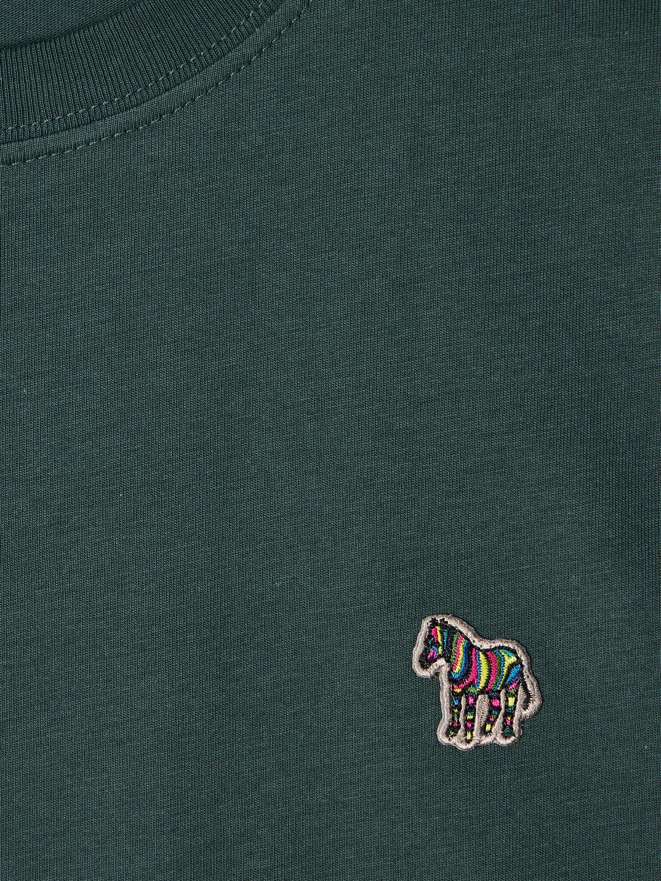 Product image 2 of 2, which shows Paul Smith Zebra Motif Cotton T-Shirt, Green, S