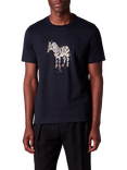 Paul Smith Zebra Graphic Print Cotton T-Shirt
