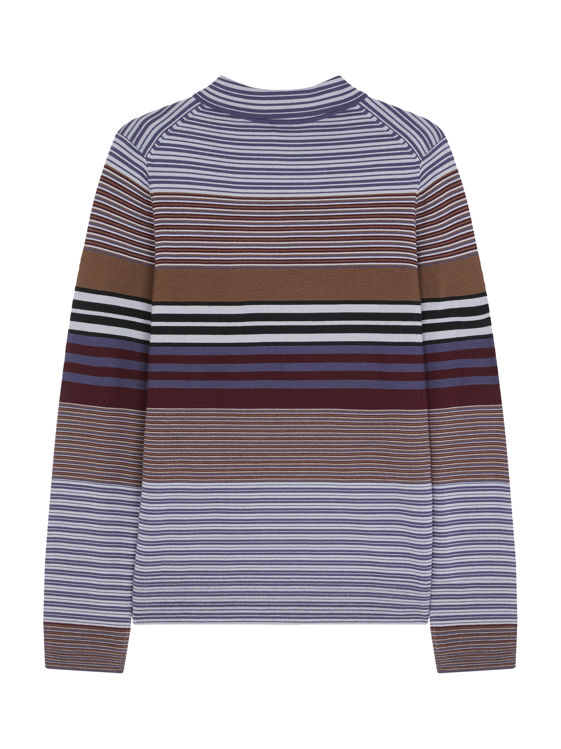 Product image 5 of 7, which shows Paul Smith Stripe Merino Wool Polo Shirt, Purple, M