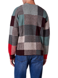 Paul Smith Crew Neck Colour Block Merino Wool Jumper