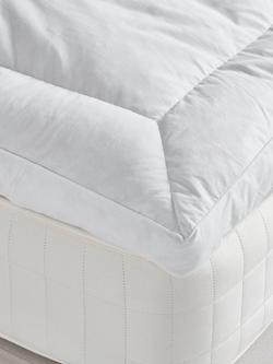 Bedfolk Duck Feather & Down Mattress Topper, White