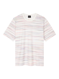 Paul Smith Crew Neck Stripe Cotton T-Shirt