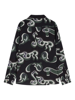 Paul Smith Abstract Print Shirt - view 2, Black