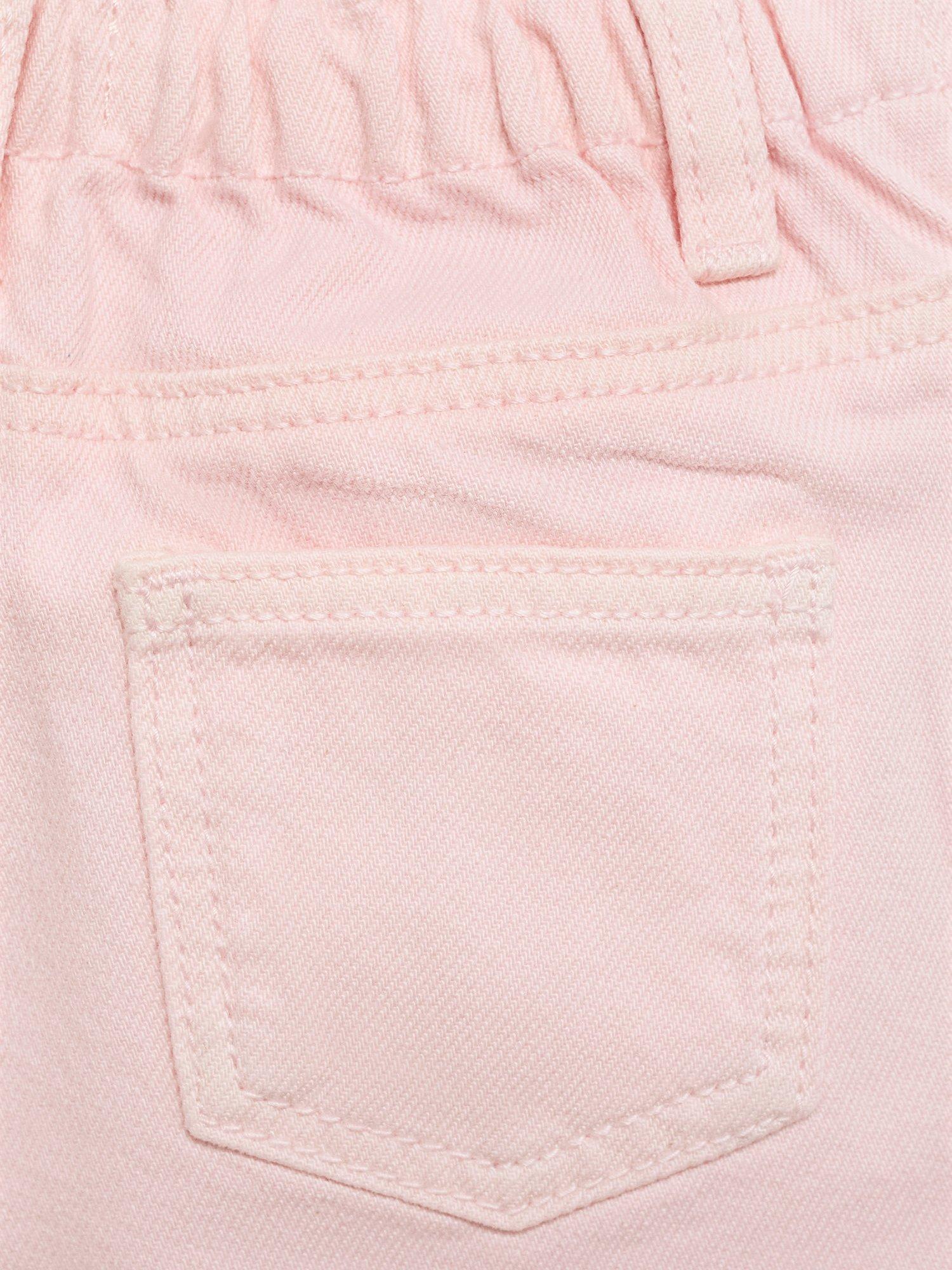Product image 5 of 6, which shows Mango Kids' Pepi Cotton Shorts, Pink, 12-18 months