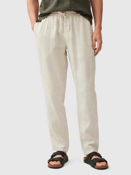 Rodd & Gunn Linen Resort Trousers, Oatmeal