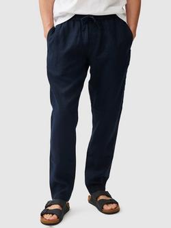 Rodd & Gunn Linen Resort Trousers, Navy, Navy