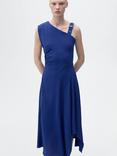 Mango Electric Dress, Medium Blue