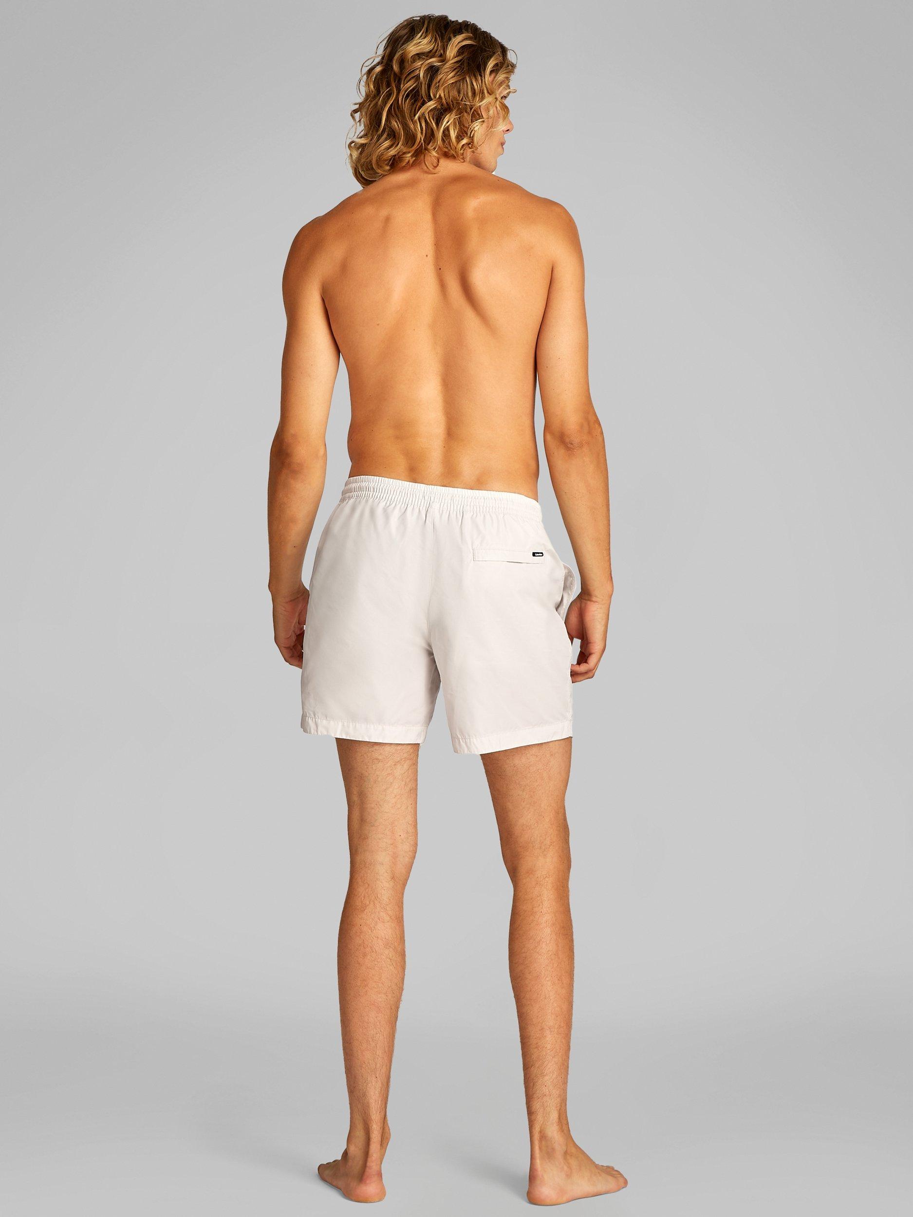 Product image 2 of 5, which shows Calvin Klein Board Shorts, Chalk, S