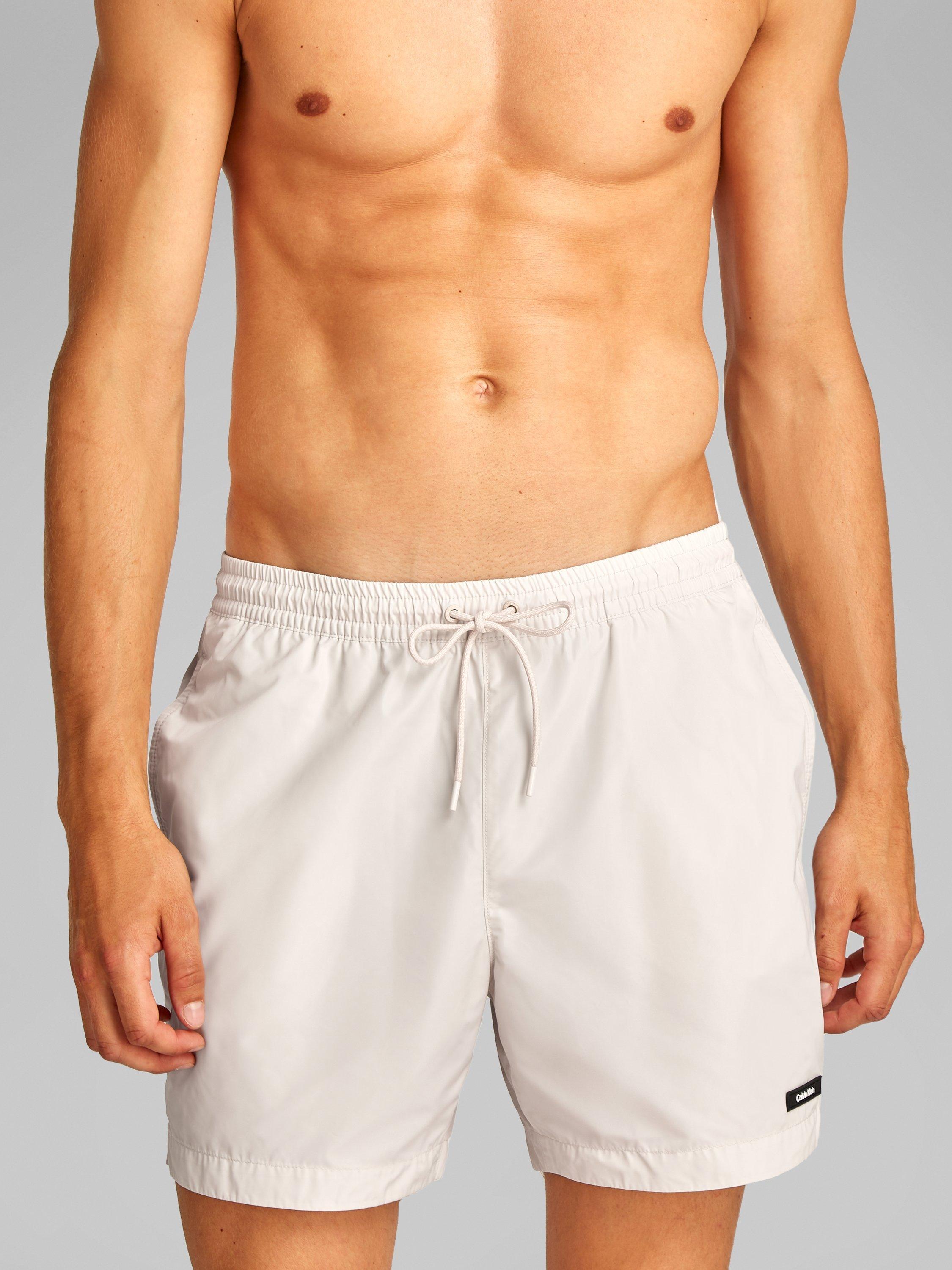 Product image 4 of 5, which shows Calvin Klein Board Shorts, Chalk, S