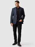Rodd & Gunn Masons Flat Cotton Knitted Cotton Short Sleeve Polo Shirt, Onyx