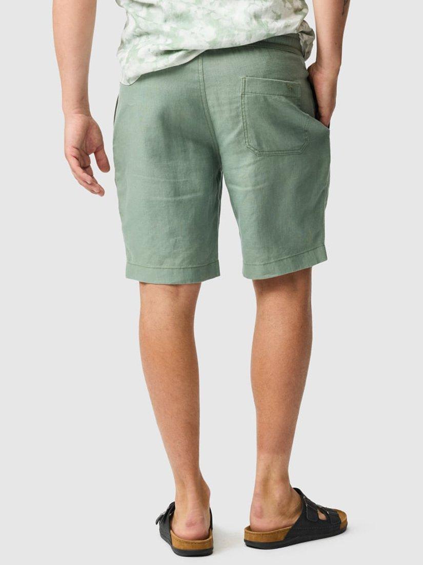 Product image 4 of 7, which shows Rodd & Gunn Linen 9" Resort Shorts, Hunter, XS