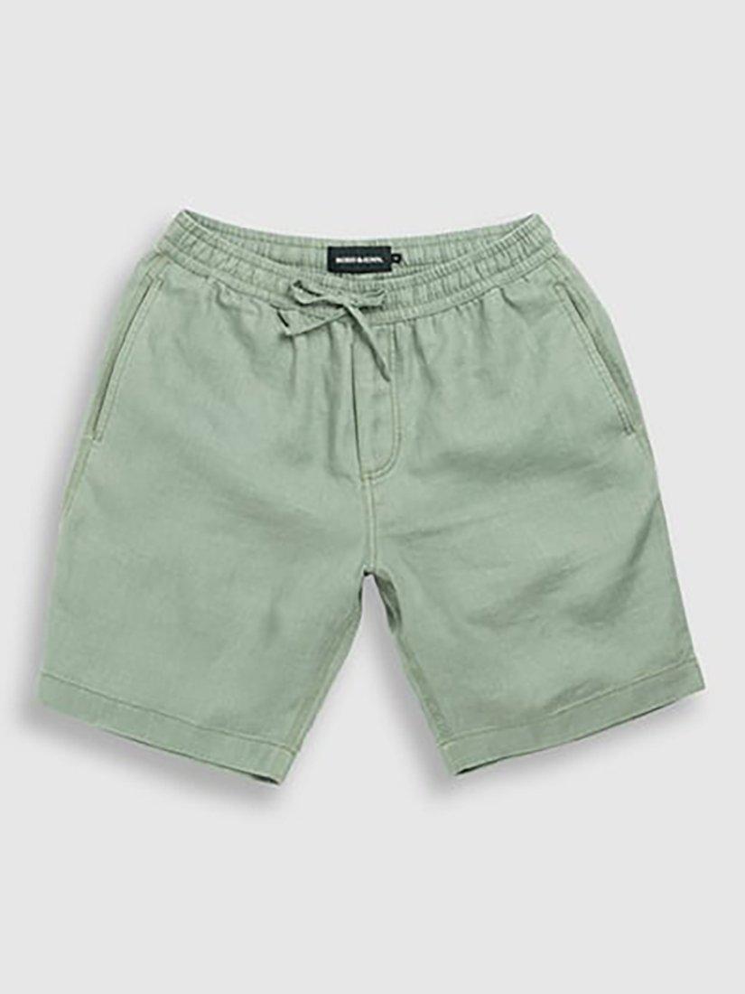 Product image 5 of 7, which shows Rodd & Gunn Linen 9" Resort Shorts, Hunter, XS