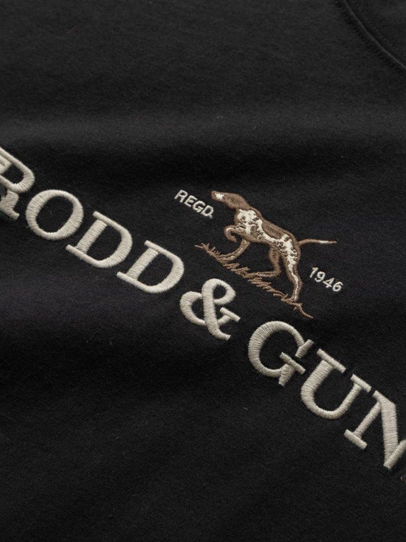Product image 5 of 5, which shows Rodd & Gunn The Peaks Logo Cotton T-Shirt, Onyx, XS