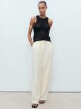 Mango Osio Sparkle Open Knit Top