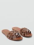Mango Nudi Leather Sandal