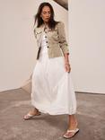 Mint Velvet Puff Sleeve Peplum Hem Jacket
