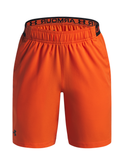 Under Armour Kids' Vanish Shorts, Orange/Black, Orange/Black