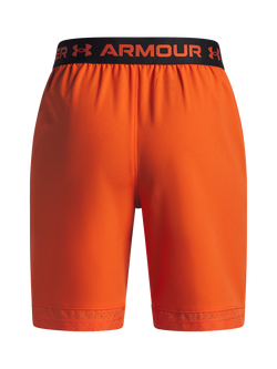Under Armour Kids' Vanish Shorts, Orange/Black - view 2, Orange/Black