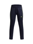 Under Armour Kids' Challenger Trousers, Navy/Yellow