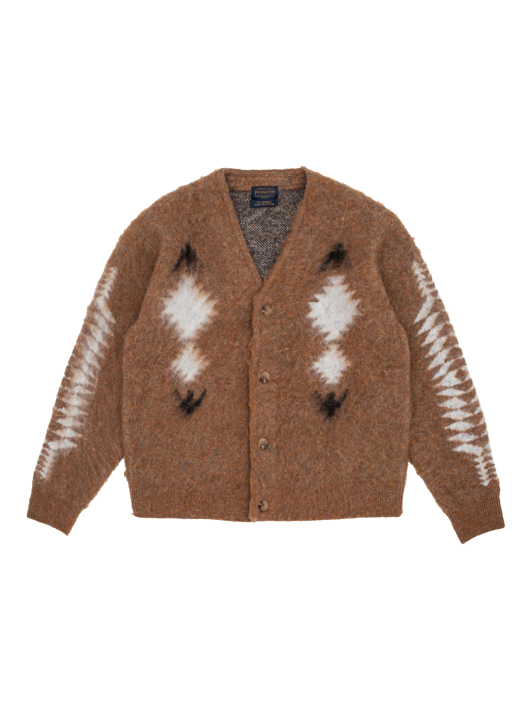 トップス PENDLETON L/S V-NECK CARDIGAN size M Pendleton V-Neck Knit Cardigan, Spider Rock