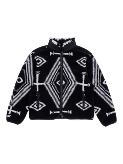 Pendleton Jacquard Zip Front Fleece Jacket, Los Ojos