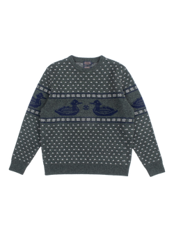 Pendleton Duck Lambswool Jumper, Purple