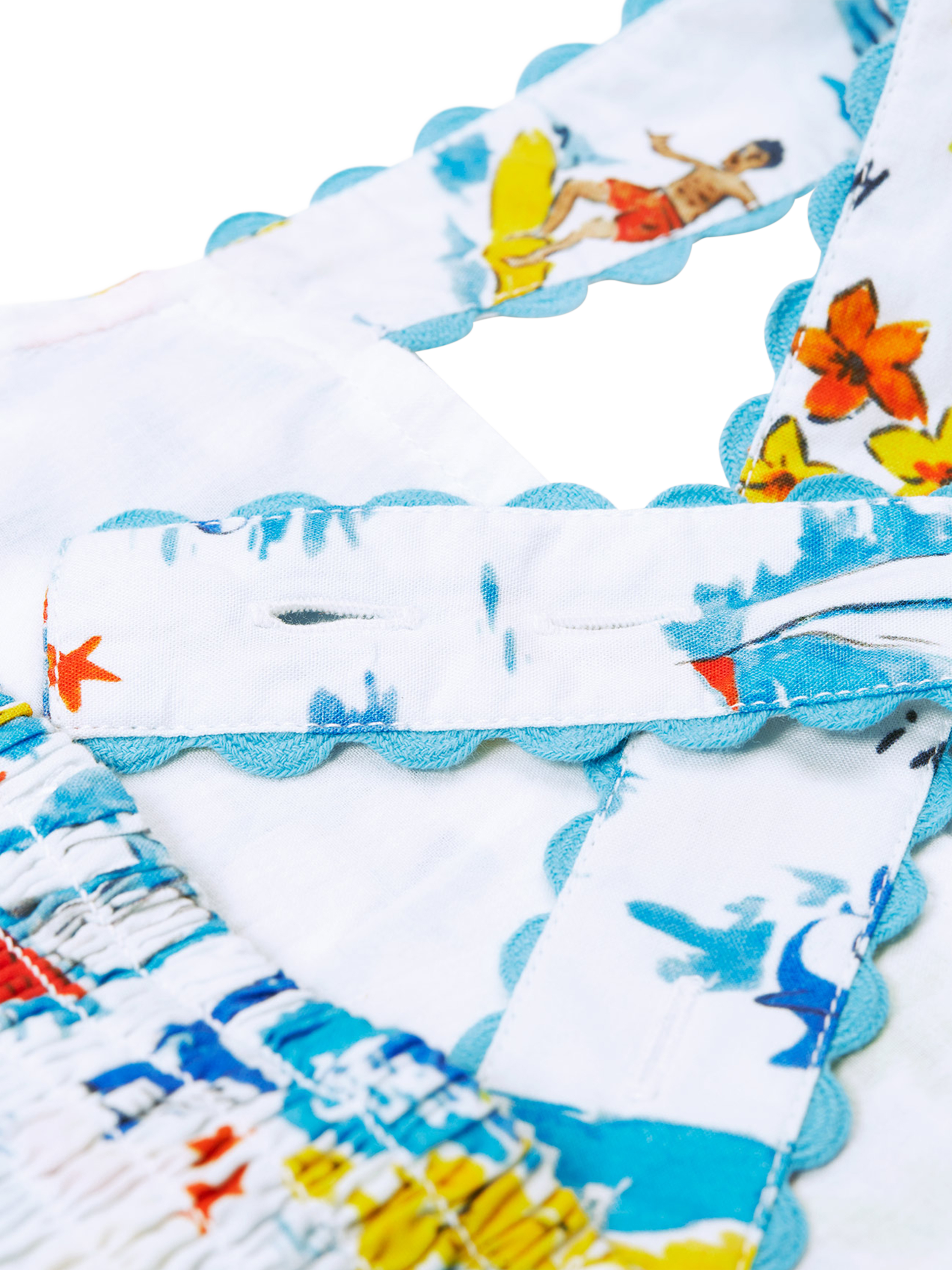 Product image 8 of 8, which shows Frugi Kids' Seraphina Organic Cotton Dress , Multi, 2-3 years