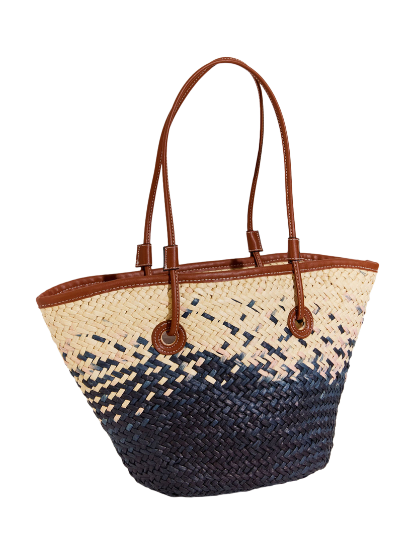 Product image 3 of 5, which shows Seaspray Heidi Woven Bag, Cream, One Size
