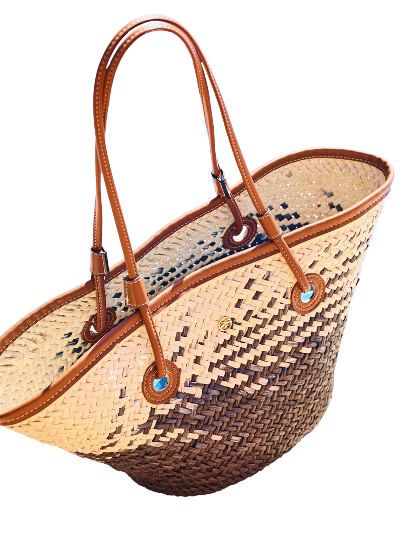 Product image 4 of 5, which shows Seaspray Heidi Woven Bag, Cream, One Size