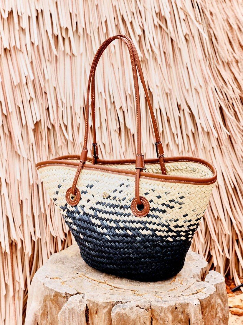 Product image 5 of 5, which shows Seaspray Heidi Woven Bag, Cream, One Size