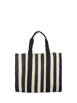 Seaspray Amy Stripe Bag, Cream, Cream