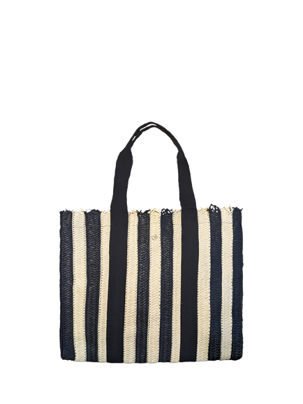 Seaspray Amy Stripe Bag, Cream, Cream