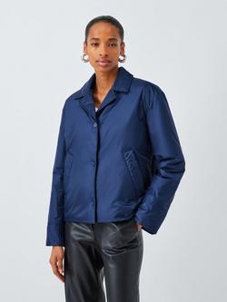 MM by MaxMara Fronda Quilted Jacket, Blue, Blue