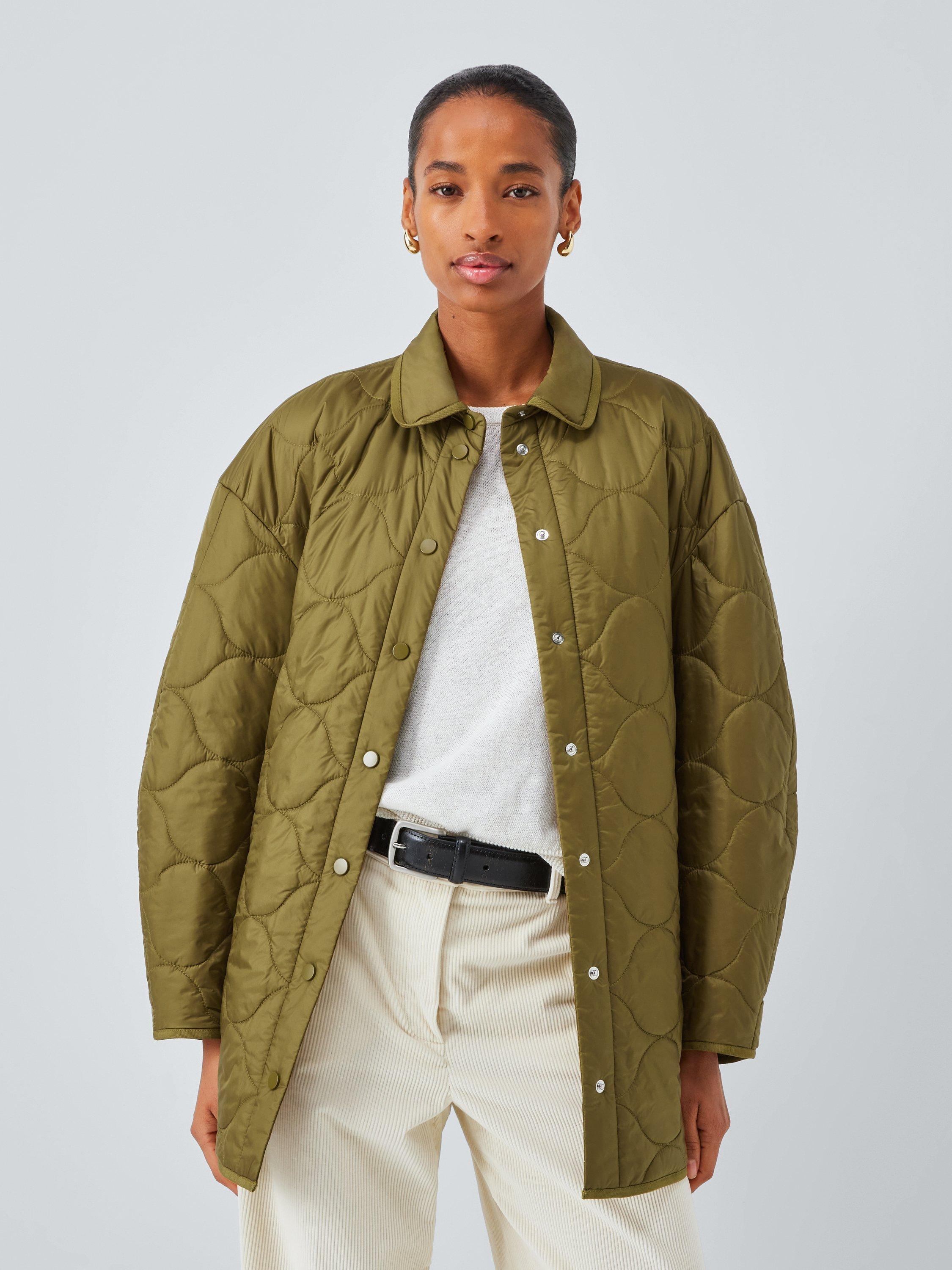 MM by MaxMara Zante Quilted Jacket, Green