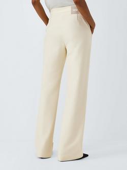 MM by MaxMara Ulivo Tailored Trousers, Ivory - view 2, Ivory