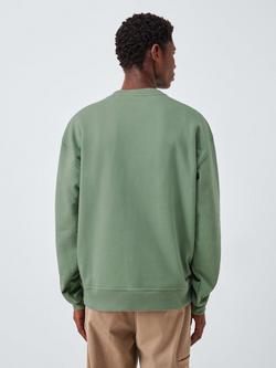 Dickies Clancy Cotton Blend Brushed Back Sweatshirt, Sea Spray - view 2, Sea Spray