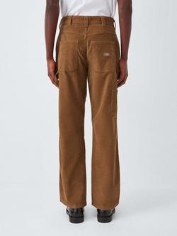 Dickies Straight Fit Corduroy Carpenter Trousers, Brown Duck - view 2, Brown Duck