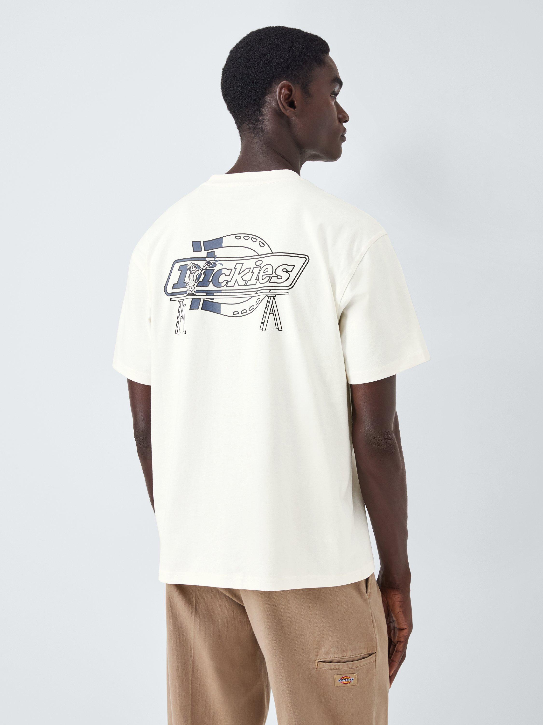 Product image 2 of 6, which shows Dickies Statesville T-Shirt, Egret, S